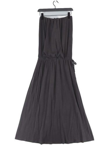 Maxi Vestido Para Mujer Hush S Gris Algodón con Elastano Maxi