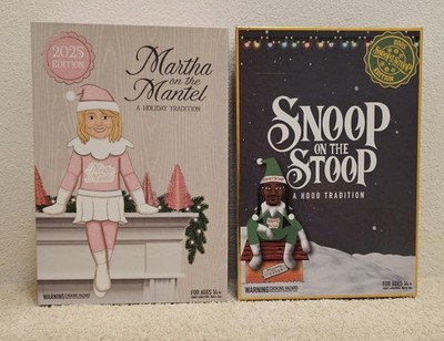 Martha On The Mantel & Snoop On The Stoop 2025 Limited Edition Bundle NEW SEALED