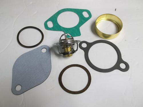 Thermostat Kit with Sleeve Replacement for MerCruiser Quicksilver V6 and V8 E... - Picture 2 of 2