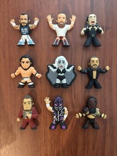AEW Micro Brawler Wrestling Figure Lot. Toni Storm, MJF, Danielson,CM Punk, Rush