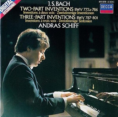 Bach: Two and Three Part Inventions -  CD PLVG The Cheap Fast Free Post