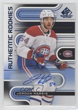 2022 Upper Deck SP Game Used Authentic Rookies Blue Jordan Harris #164 Auto 12gf