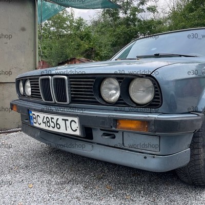 Front Bumper   BMW E30 Pre-Facelift (Euro Version, Painted over Chrome)