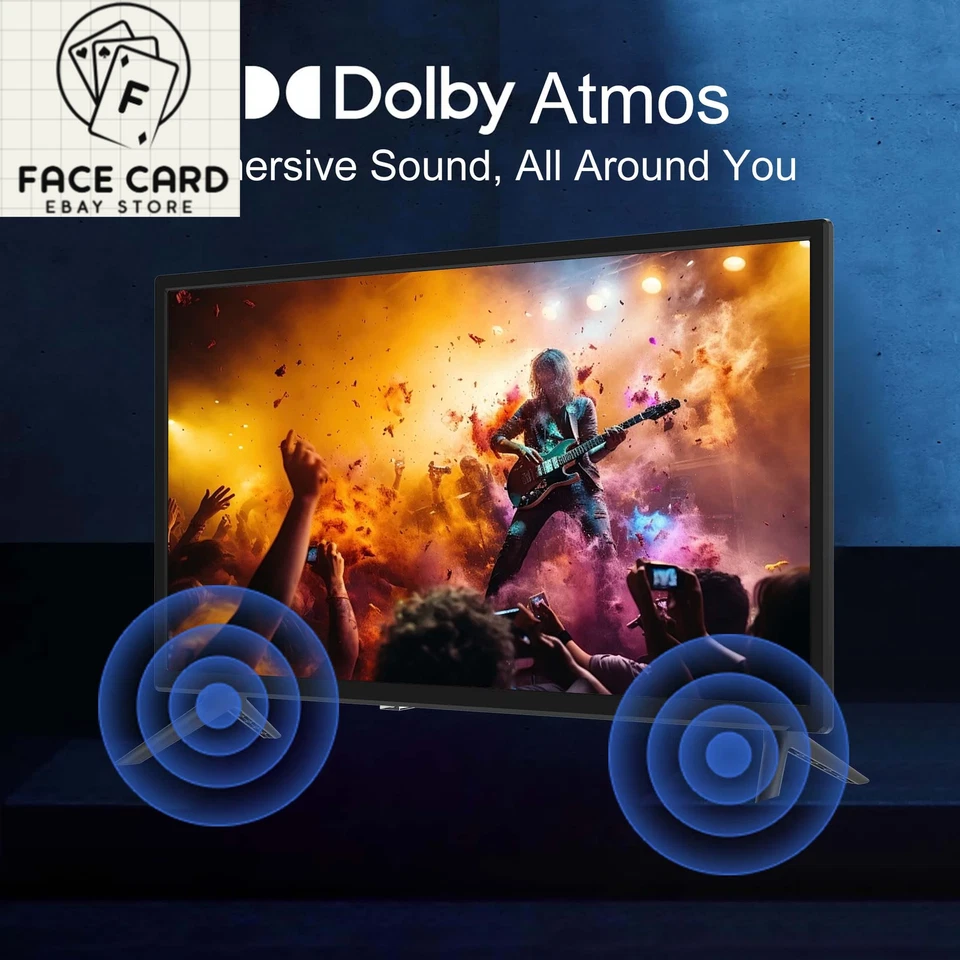 40" Inch LED 1080P Full HD Frameless Webos Smart TV - Dolby HDR 10 Vision and At - Image 3 of 4