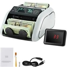 Uimoso Money Counter Machine Bill Counter with UV MG IR DD Counterfeit Detection
