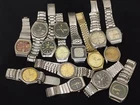 Lot of 15 Seiko Mixed Watches Orient Ricoh Automatic Vintage For Repair Japan