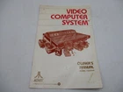 ATARI 2600 OWNER'S MANUAL  MODEL CX2600A 1980 (SOME WEAR)