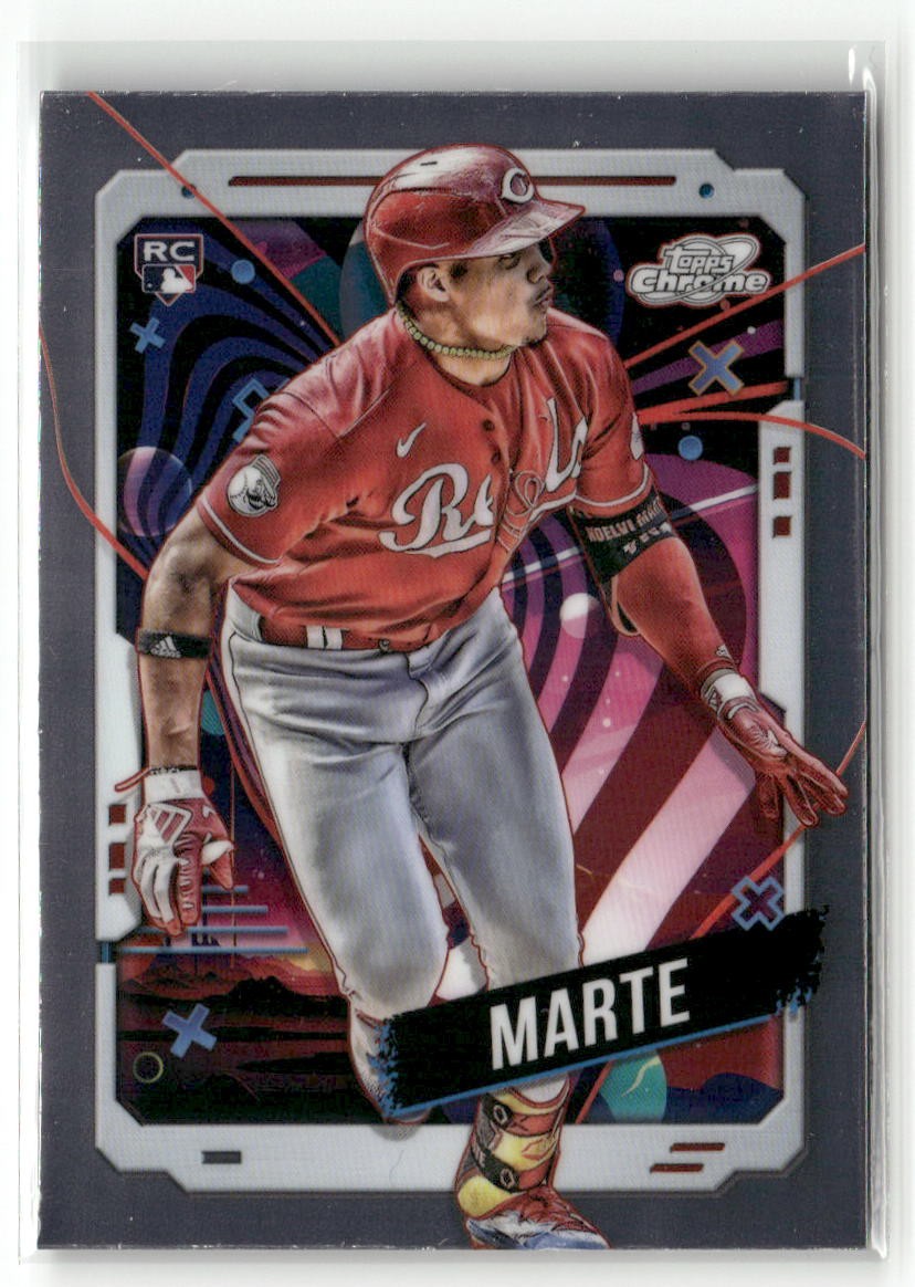 2024 Topps Chrome Cosmic #16 Noelvi Marte RC ROOKIE REDS