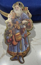 Vintage Die-Cut Santa Claus Decoration