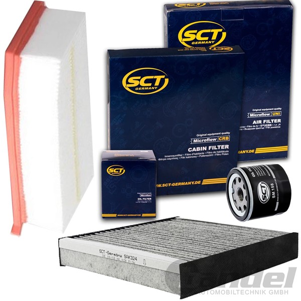 SCT Filter Inspektionspaket Passend FüR Dacia Duster Renault Clio 4 Captur 1-image