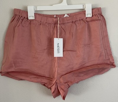Haven Well Within Pink Cupro Rayon Lounge Shorts Size Medium NWT