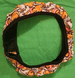 BRAND NEW Broken Egg Yoke 15 Inch Car Truck SUV Universal Cloth Steering Wheel 