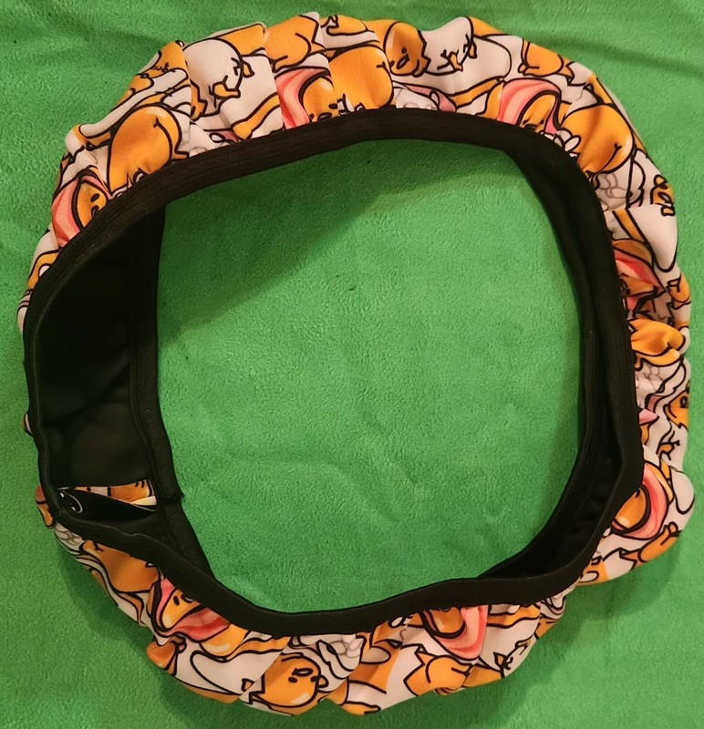 BRAND NEW Broken Egg Yoke 15 Inch Car Truck SUV Universal Cloth Steering Wheel 