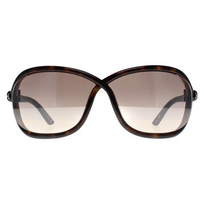 Tom Ford Sunglasses Fernanda FT1069 52G Dark Havana Brown Mirror