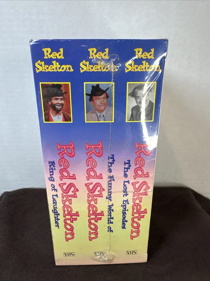 NEW FACTORY SEALED VHS 3 TAPE SET RED SKELTON CLASSIC COMEDIES KING LAUGHTER '95 - Image 2 of 4
