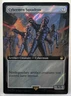 Cybermen Squadren (Extended Art) (Surge Foil) Magic, MTG, Doctor Who (1048)