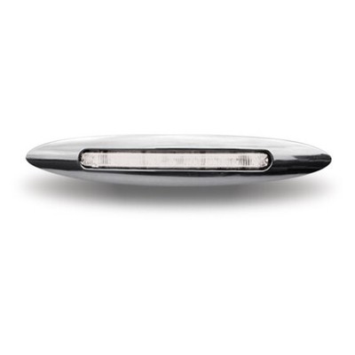TRUX TLED-F45W 1'' X 4.5'' Slim Flatline White Led Marker Light