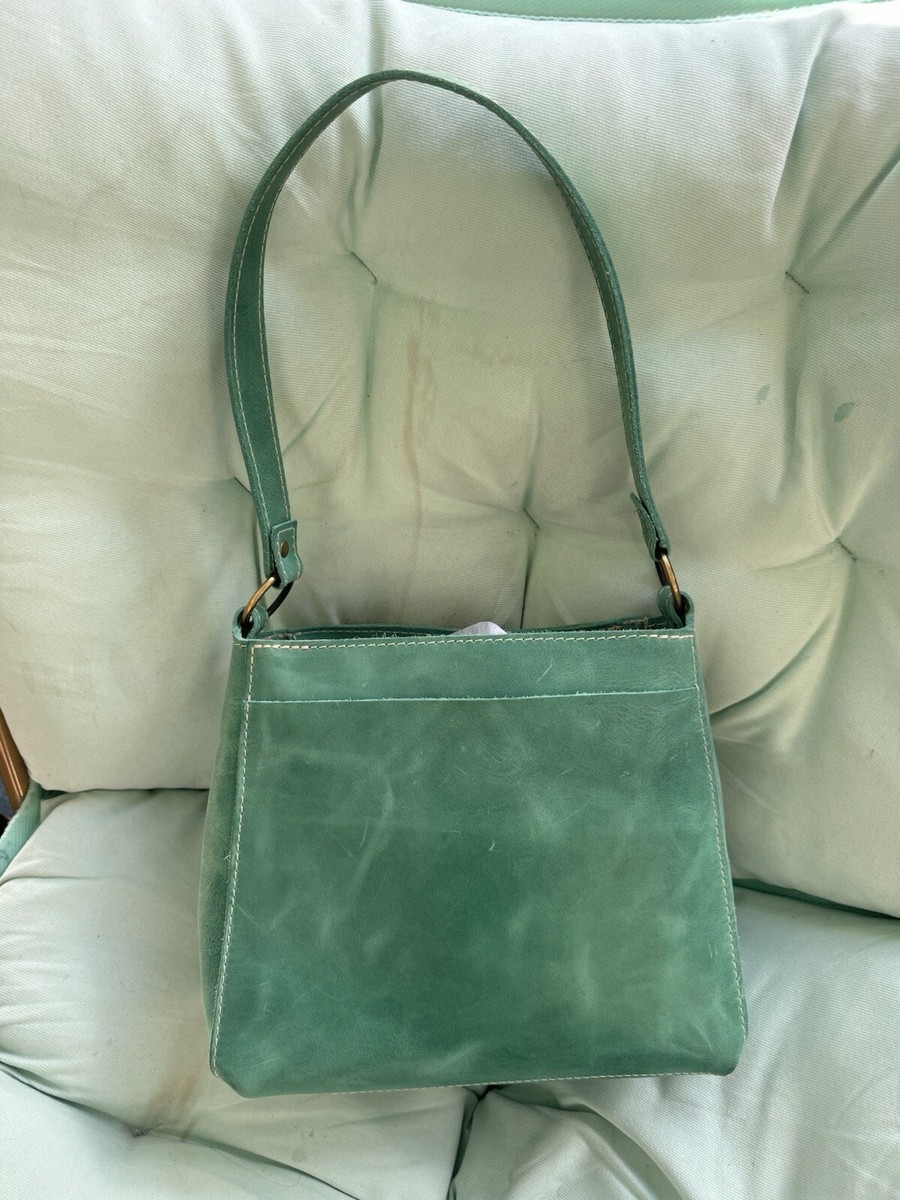 Portland Leather Triangle Shoulder bag Purse REEF Unicorn | eBay