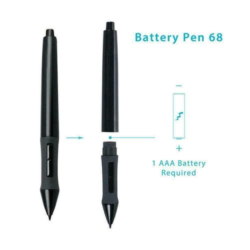 FOR Huion Rechargeable Digital Pen Stylus For Graphics Black --Ho Tablet - Picture 7 of 10
