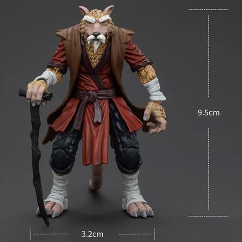 JOYTOY 1/18 TMNT SPLINTER APRIL ONEIL New instock - Picture 2 of 27