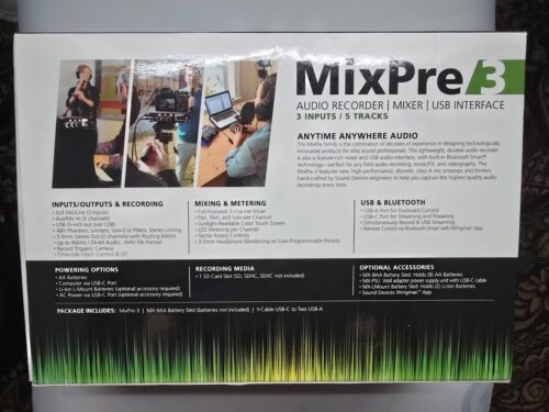 Sound Devices Mix Pre 3 (Used) - Bild 2 von 8