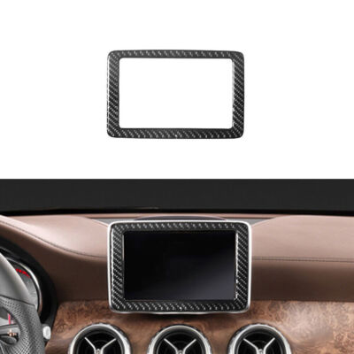 For Benz Type B CLA 2014-2018/GLA 2015-2018 Carbon Fiber HUD Display Cover Trim