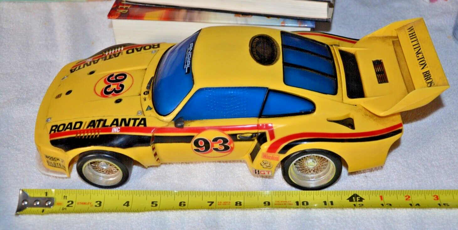 Porsche Model Car Whittington Bros.Road Atlanta 93 Large Yellow Turbo 16