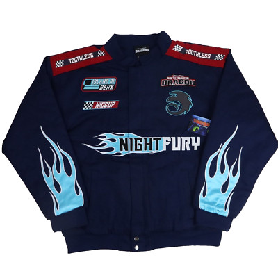 How to Train Your Dragon Racing Jacket Coat Men's Extra Large