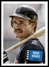 2023 Topps Archives #57HS-9 Wade Boggs 1957 Topps Hit Stars Boston Red Sox