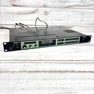 Sony MU-R201 Channel Digital Reverb Effects Unit Digital Reverberator used jp