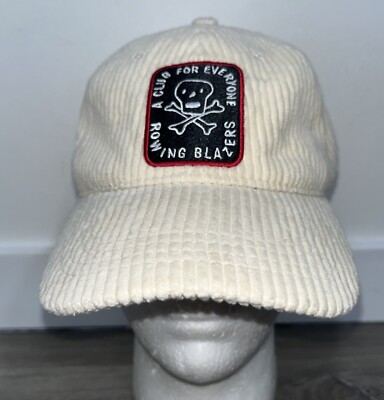 NWT Rowing Blazers X Target -- Corduroy Logo Baseball Hat/ Cap Corduroy Logo Baseball Hat - Rowing Blazers Strap Hat Target  main image 2