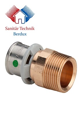 Viega Pressfitting Sanfix Fosta Übergangsnippel 25x1'' NEU Wasser Übergang