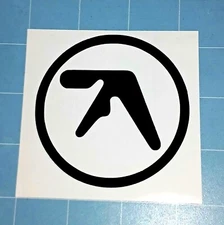 Aphex Twin Vinyl Decal, Choose Your Color & Size, Weather-Resistant Car Sticker