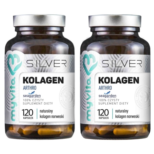 (Eiheit/0,15€) 2 X Myvita Silver Collagen Arthro Complex 2 X 120 Kapseln D/S-image