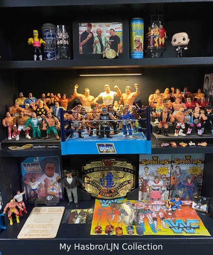 AWA ELITE SCALE Menge 4 handgefertigte Wrestling Figur Gürtel 5,5 ZOLL LANG - Bild 7 von 8