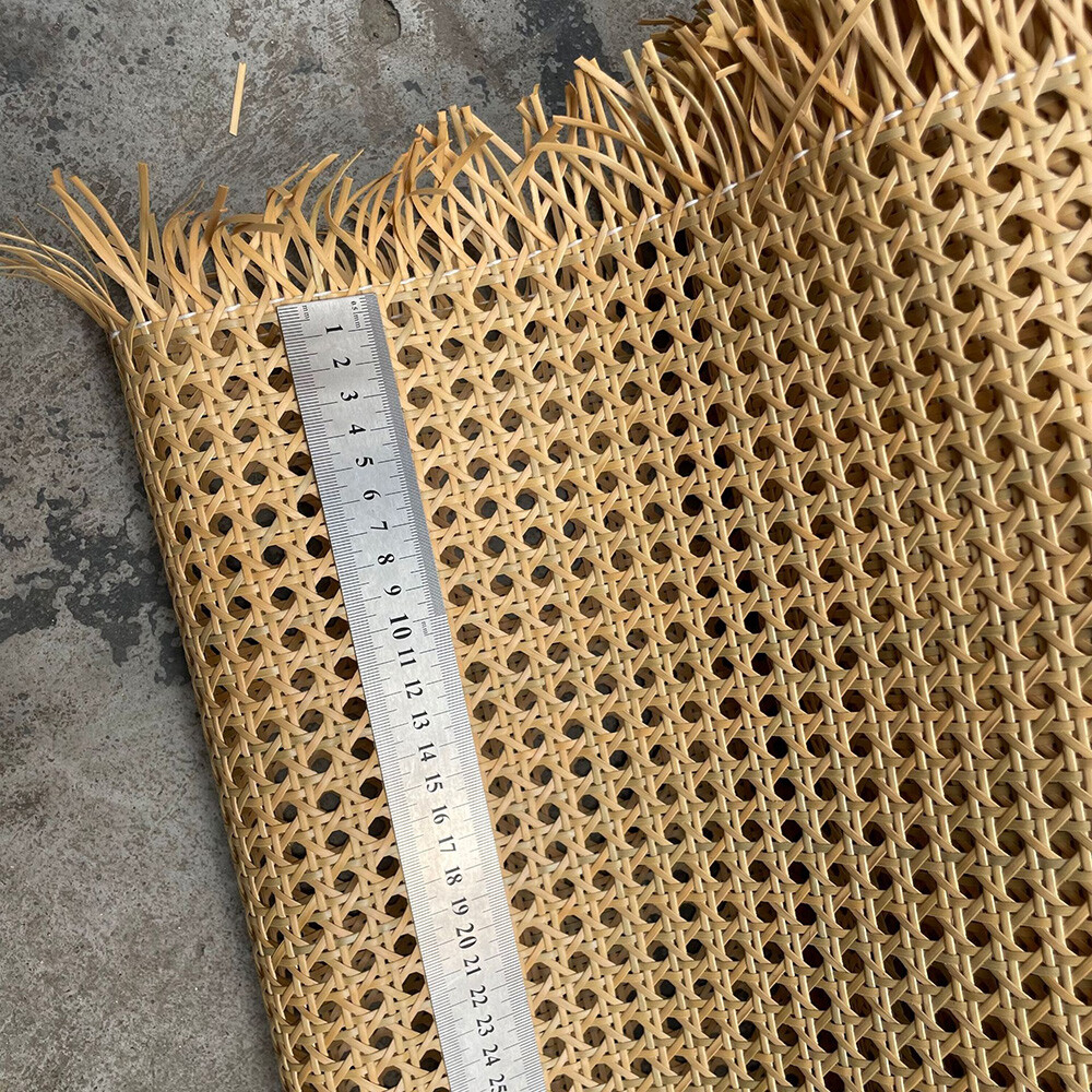 Artificial Weave Rattan Cane bing Sheet Chair Caning Material Supply