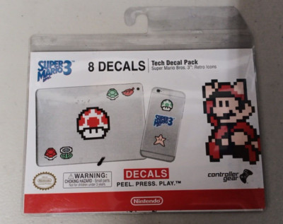 Super Mario Bros. 3 :Retro Icons Tech Decal pack