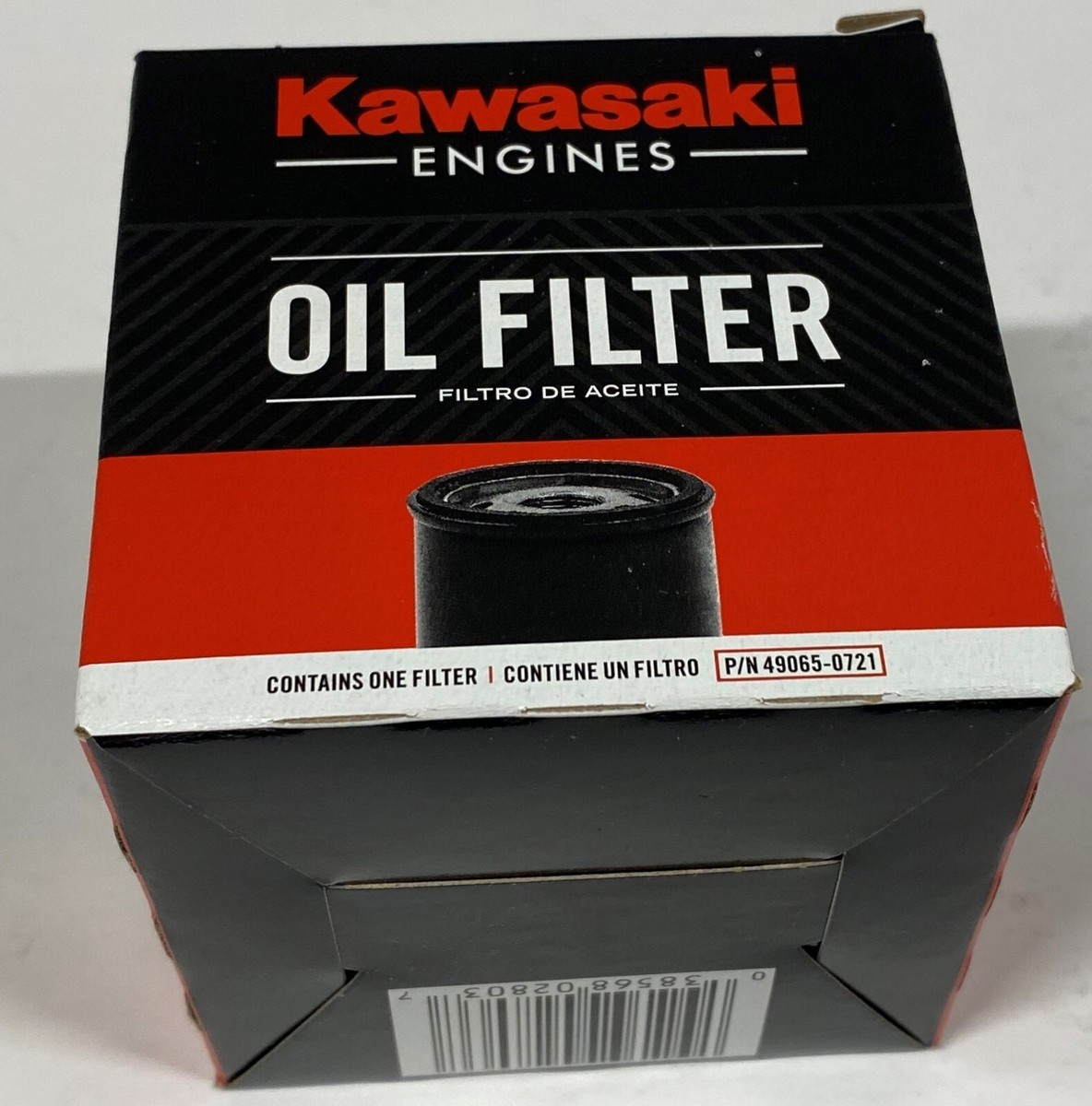 Genuine OEM Kawasaki 49065-0721 Oil Filter (Replaced 49065-7007