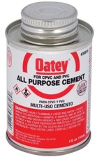 OATEY 30818 FRESH 4 OZ CAN PVC CPVC ABS ALL PURPOSE PIPE CEMENT 6475354