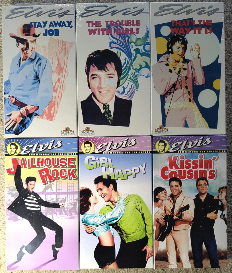 ~~ELVIS Presley~~ **LOT of 32** MGM/UA, Key, GDT Video VHS ~~Many NEW & SEALED~~ Foto 3 de 4
