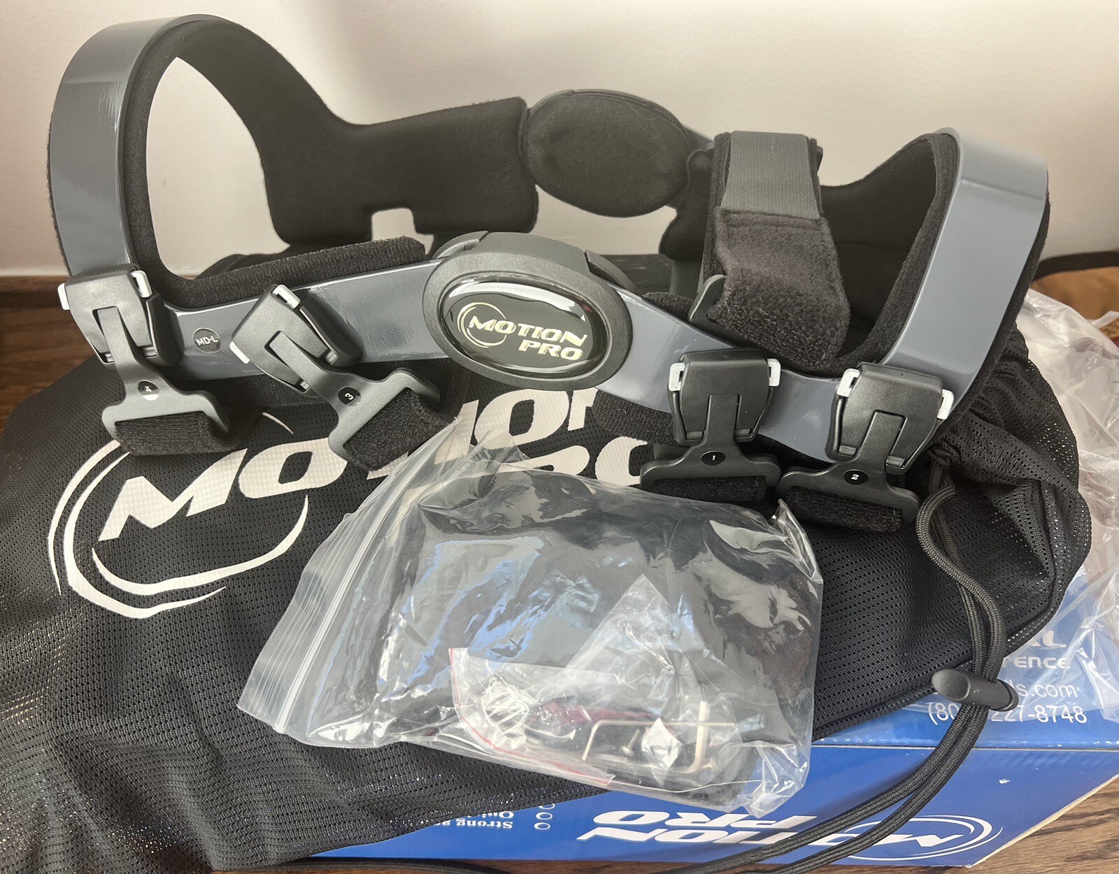 NEW United Ortho Motion Pro Functional Ligament Knee Brace Medium Left