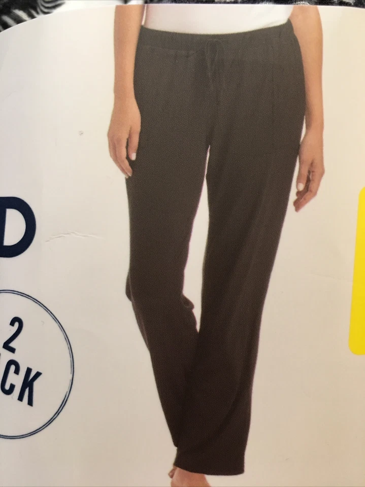 Lucky Brand New Women's Size Small Straight Leg Lounge Pant 2 Pack Pockets - Image 2 of 4