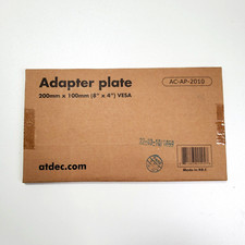 TV Computer Monitor Adapter Plate to Convert VESA Mount Head from 3x3 to 8x4