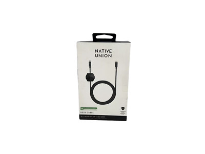 Native Union - 8' Desk Cable Fast Charging Type C to Type C - COSMOS - NEW
