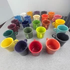 Fiesta Ware HLC Homer Laughlin Coffee Mugs/Cups O-Ring Handle Pick Your Color