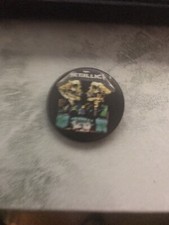 Metallica One Inch Button Badge