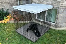 48" X 48" X 46" Tall Wire Dogio Run Only