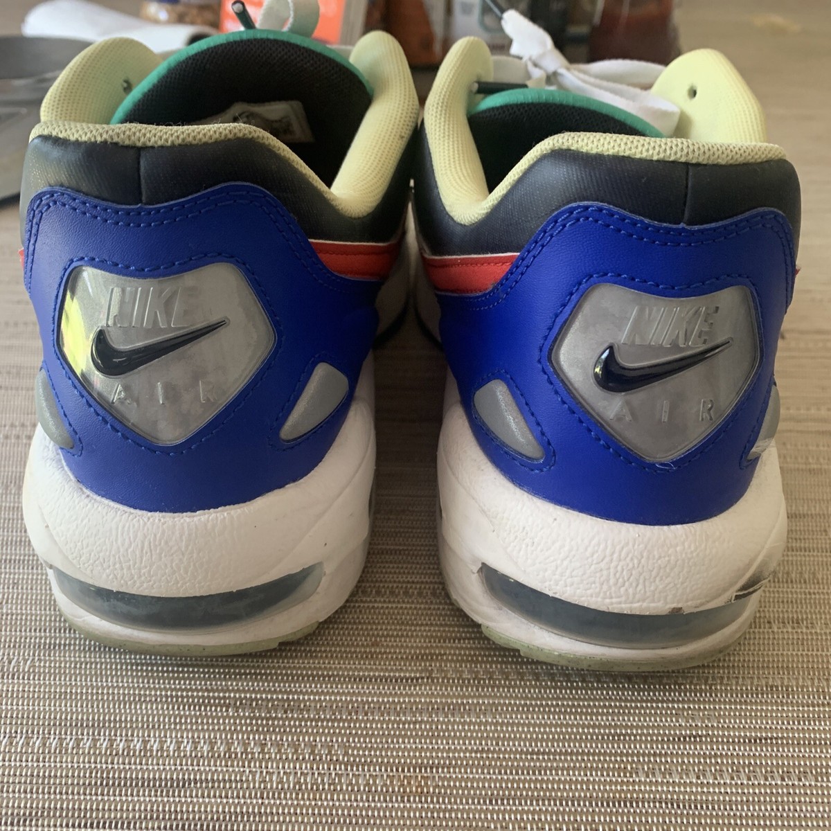 Size 9.5 - Nike Air Max2 Light SP Sail Obsidian Blue 2019