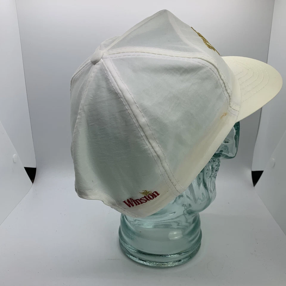 Boné de beisebol ajustável vintage Winston Wrap Snapback anúncio chapéu - Imagem 4 de 4