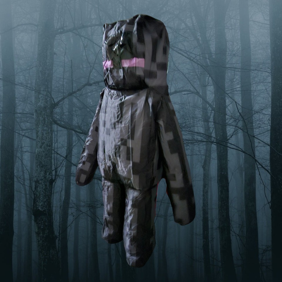 Minecraft ENDERMAN Inflatable Childrens Halloween Costume OSFM Child OB